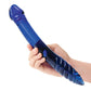 Glas 11" Big Dildo | Double Sided Dildo | G-Spot P-Spot Glass Dildo | Hot Cold Realistic Dildo