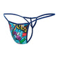 Male Basics Sinful Hipster Wow T Thong G-String Yellow Print XL