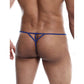 Male Basics Sinful Hipster Wow T Thong G-String Yellow Print XL