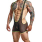 Male Basics MOB Singlet Black/Lime LG
