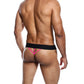 Male Basics Neon Thong  Coral LG