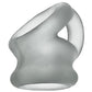 Oxballs Tri Squeeze Cocksling & Ballstretcher - Clear Ice