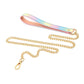 Hello Sexy! Hot Bitch Collar & Leash - Iridescent Rainbow